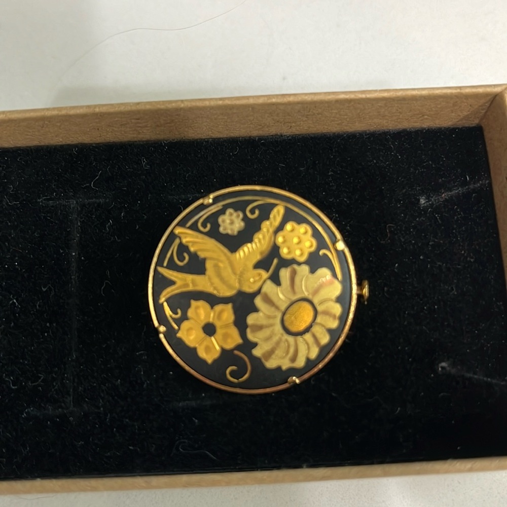 Damascene brooch from Spain
